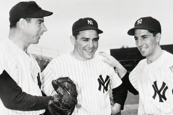 Joe DiMaggio, Yogi Berra, and Phil Rizzuto