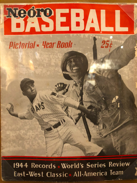 1945 edition of “Negro Baseball” magazine