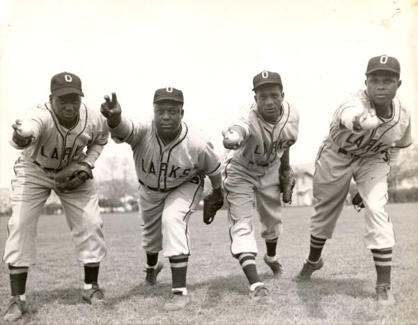 Photo of African American baseball players