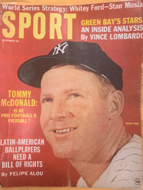 Cover of Sport magazine, 1963