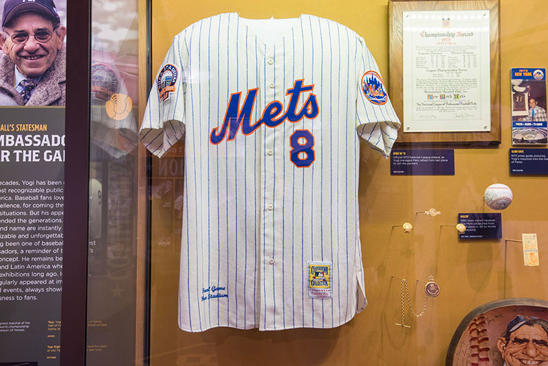 Uniform worn by Yogi during the final game at Shea Stadium, September 28, 2008