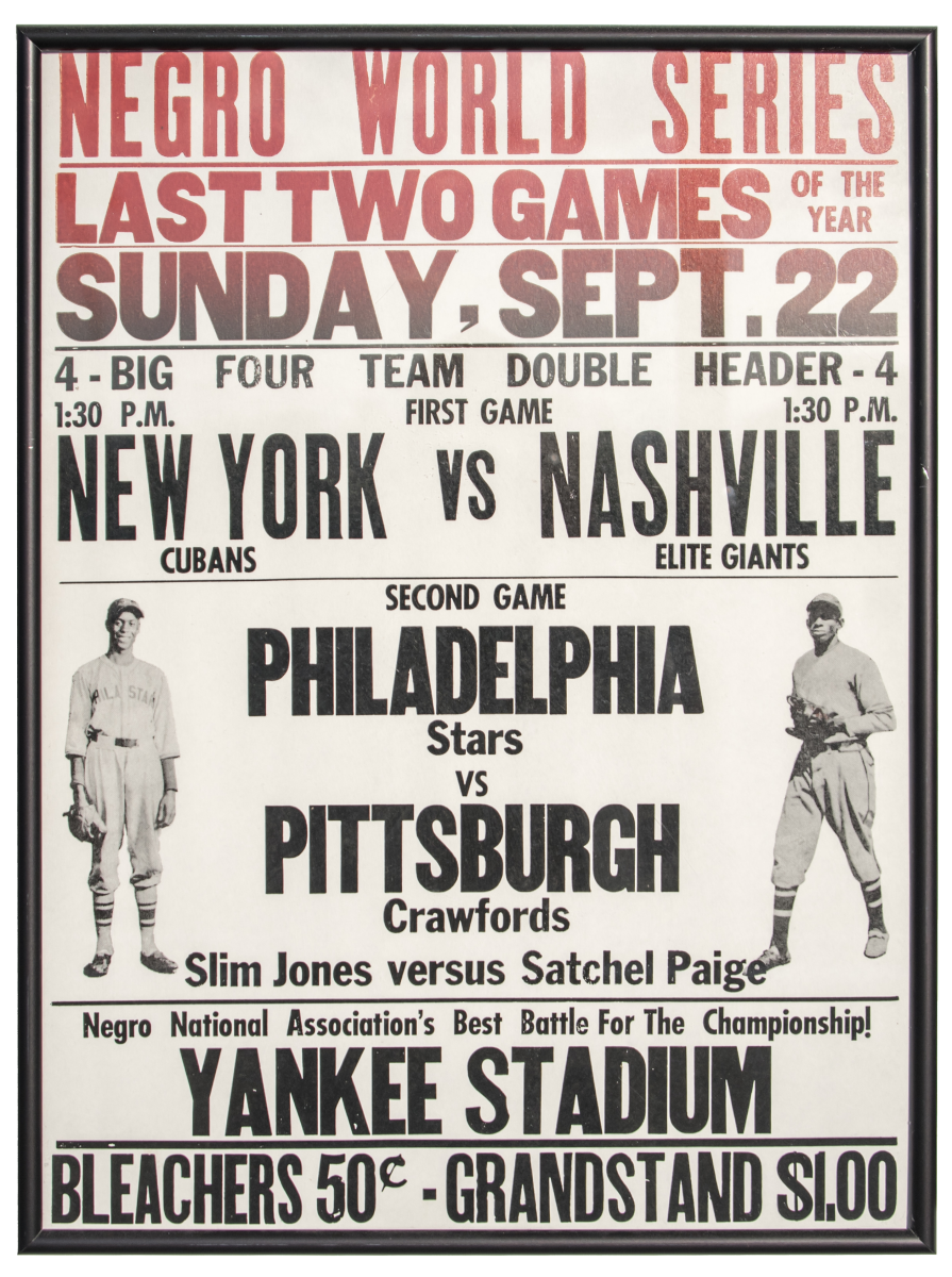 Baseball used in the 1937 Negro League East-West All-Star Game