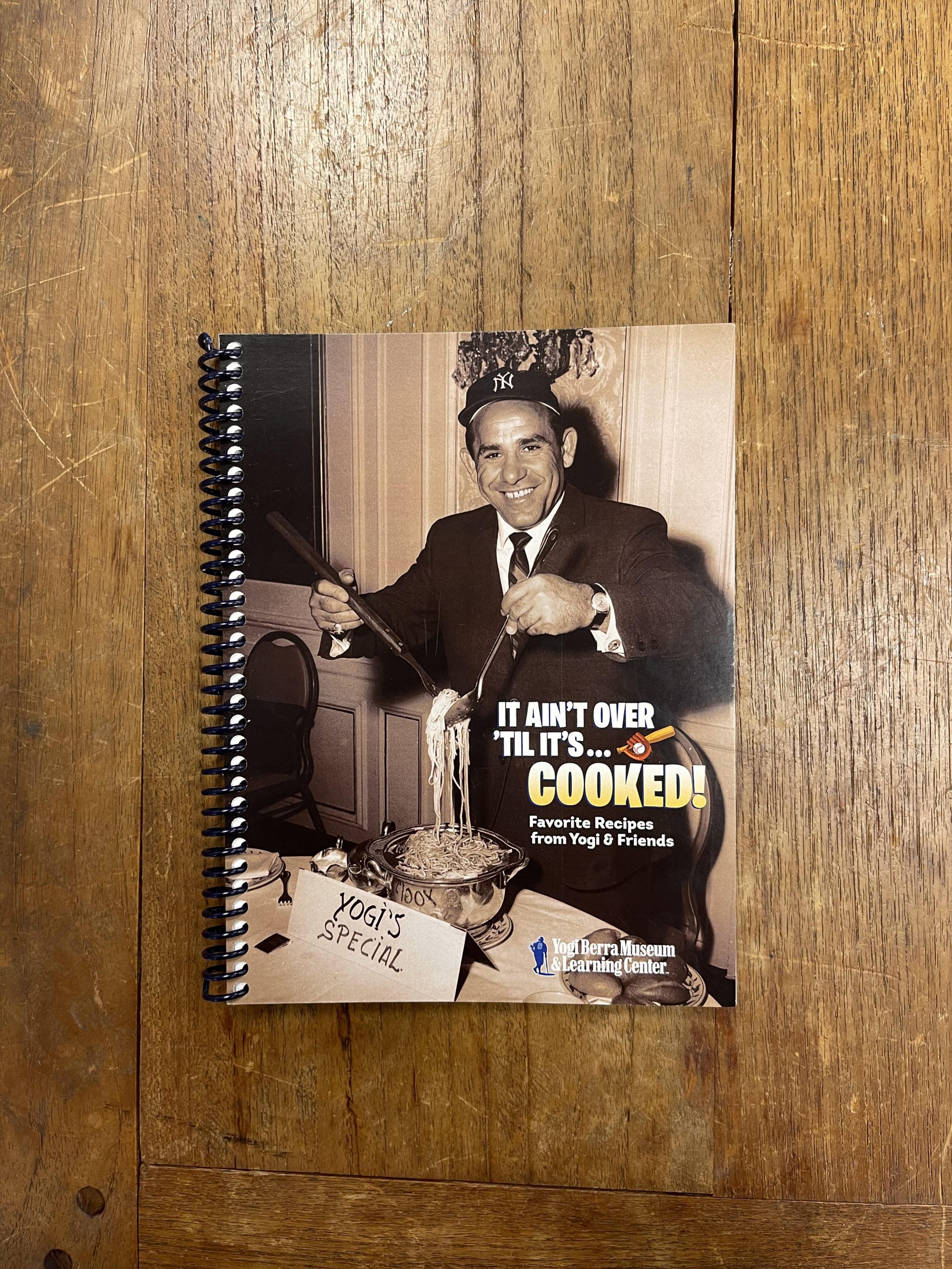 Yogi & Friends Cookbook - Yogi Berra Museum & Learning Center