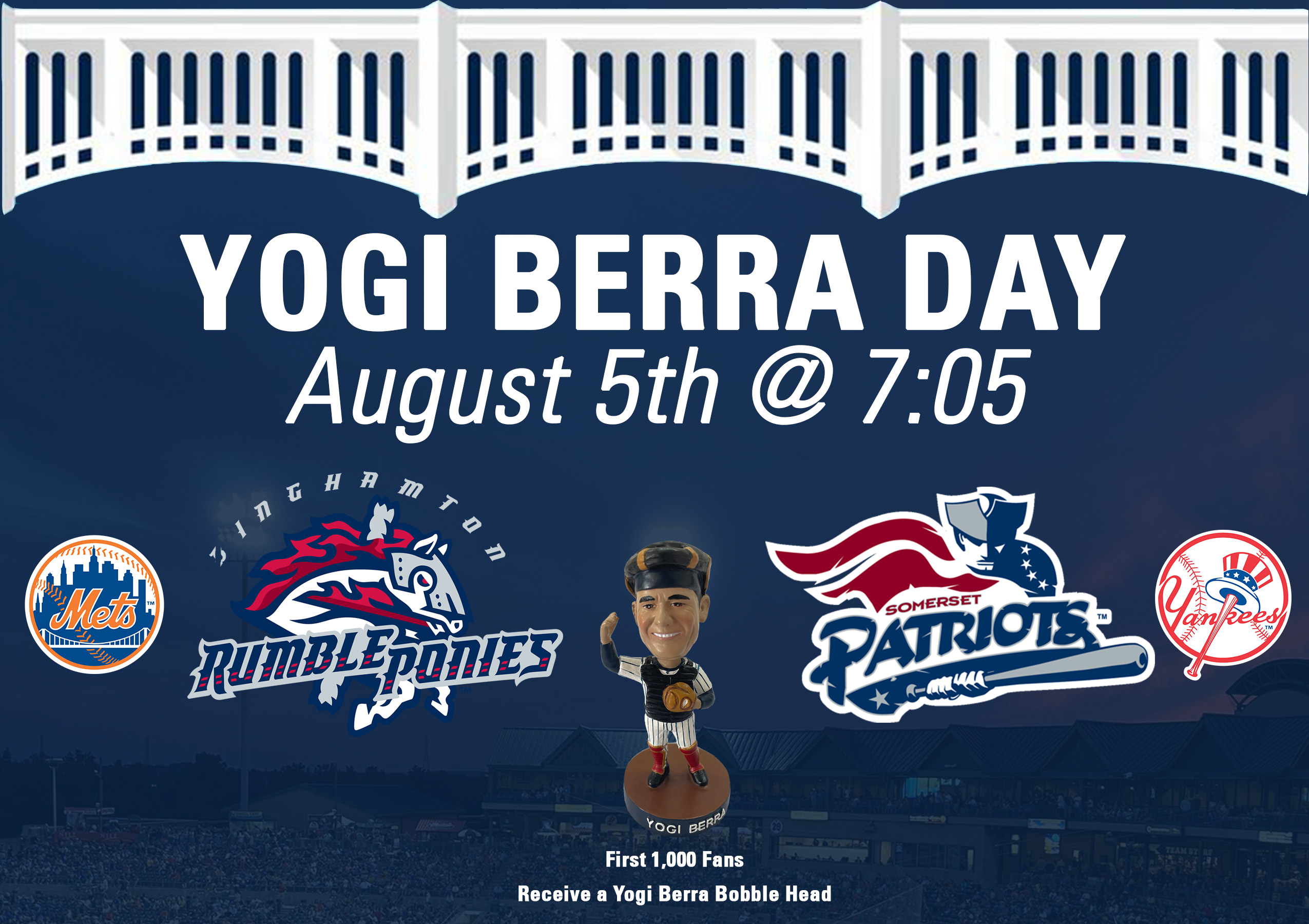 Somerset Patriots- New York Yankees Double-A Affiliate: Mascots